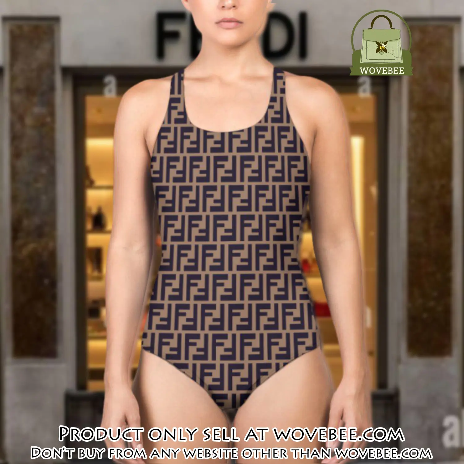Fendi swimwear beachwear one piece swimsuit osw1052 wvb1342233